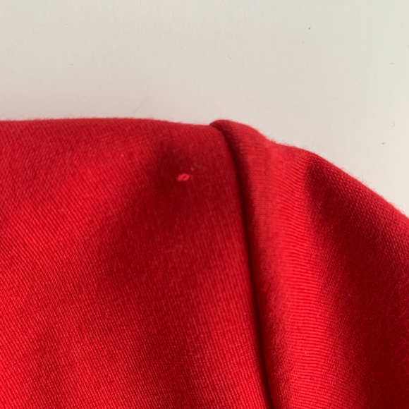 Alice + Olivia Marisela Mock Neck Cutout Mini Dress Size 0 Red NWT - Picture 8 of 11